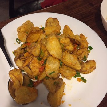 Pepper Twins - Kirby - Golden eggplant - Szechuan Near Me - Houston, Texas Pepper Twins - Kirby - Golden eggplant - Szechuan Near Me - Houston, Texas