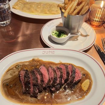 June On Cambie - Bavette steak n frites - Desserts Near Me - Vancouver, British Columbia June On Cambie - Bavette steak n frites - Desserts Near Me - Vancouver, British Columbia