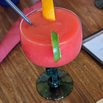 Villa Maya - Strawberry margarita strong! - Mexican Near Me - Clarksburg, Maryland