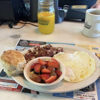 Brunchville - Corned Beef & Eggs , Fruit cup - Breakfast & Brunch Near Me - Middleburg, Florida Brunchville - Corned Beef & Eggs , Fruit cup - Breakfast & Brunch Near Me - Middleburg, Florida