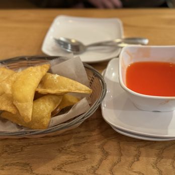 Lin’s Asian Bistro - Crab Rangoon (6 pcs) - Asian Fusion Near Me - Loughman, Florida Lin’s Asian Bistro - Crab Rangoon (6 pcs) - Asian Fusion Near Me - Loughman, Florida