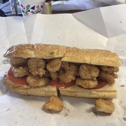 Bon Temps Poboys - Cajun Caviar (Shrimp PoBoy). Excellent!!