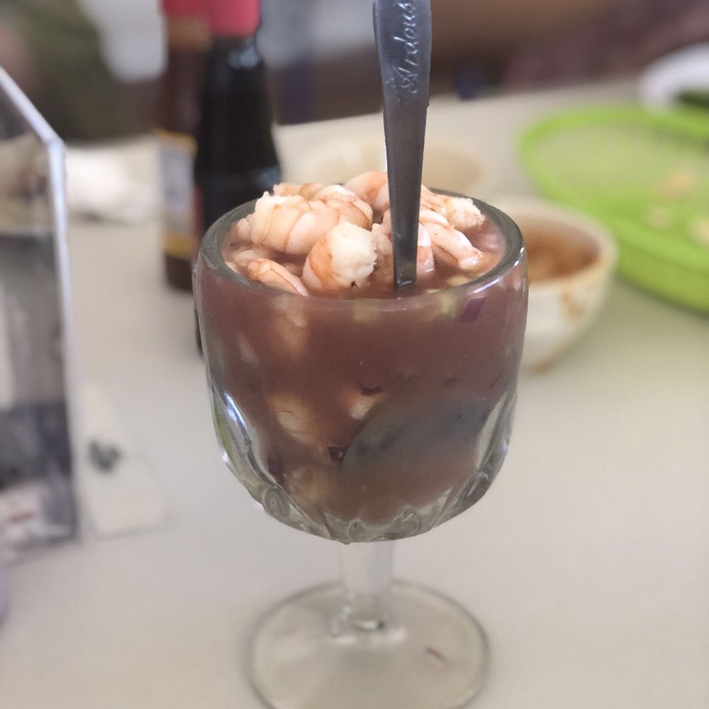 El Conchal - Coctel de camarones was good - Seafood Near Me - Puerto Peñasco, SON