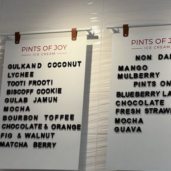 Pints Of Joy - Ice Cream & Frozen Yogurt Near Me - Fremont, California