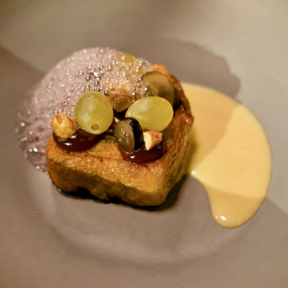 Lazy Bear - PB&J, French Toast, Grape, Roasted Peanut - New American Near Me - San Francisco, California Lazy Bear - PB&J, French Toast, Grape, Roasted Peanut - New American Near Me - San Francisco, California