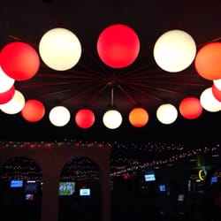 Interlude Cocktail Lounge - Lights for the holidays.