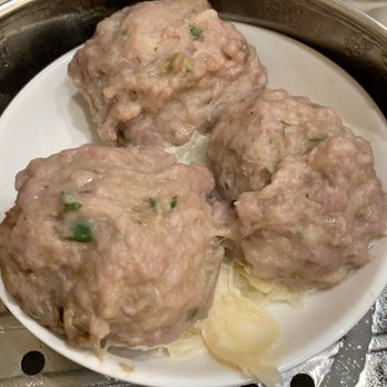 Tim Ho Wan - Steamed beef balls in bean curd skin. You can pass on this - Dim Sum Near Me - Irvine, California Tim Ho Wan - Steamed beef balls in bean curd skin. You can pass on this - Dim Sum Near Me - Irvine, California
