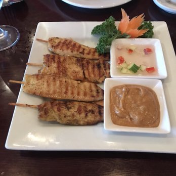 Thai Kitchen Restaurant - Chicken satay - Thai Near Me - Fishers, Indiana Thai Kitchen Restaurant - Chicken satay - Thai Near Me - Fishers, Indiana