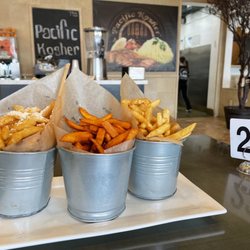 Pacific Kosher Restaurant - The Triple Fries! Get these!