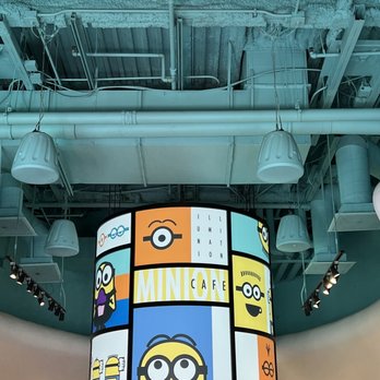 Minion Cafe - Inside - Cafes Near Me - Universal City, California