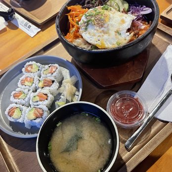 Tilly Kitchen - *TK Bibimbap and Salmon Avocado Roll - Korean Near Me - Chantilly, Virginia