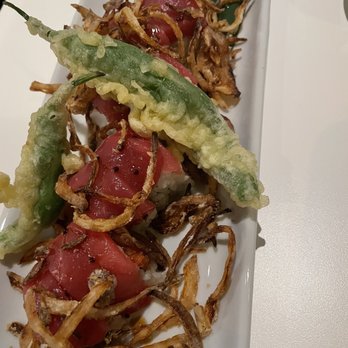 Seabutter - Tuna Shishito roll - Japanese Near Me - Westlake Village, California Seabutter - Tuna Shishito roll - Japanese Near Me - Westlake Village, California