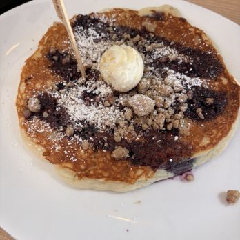 Urban Egg - Downtown Denver - GF Blueberry Streusel Pancake - Breakfast & Brunch Near Me - Denver, Colorado