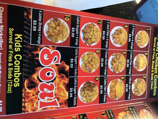 Menu photo 2 Soul Fish & Chicken O'Fallon, IL Menu photo 2 Soul Fish & Chicken O'Fallon, IL