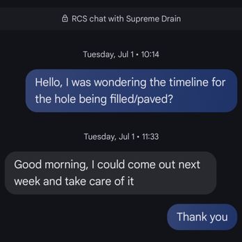 Supreme Drain Cleaning - No show - Hydro-jetting Near Me - Novi, Michigan