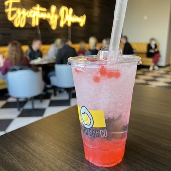 Deviled Egg Co - Sprite with Strawberry Boba - Coffee & Tea Near Me - Omaha, Nebraska Deviled Egg Co - Sprite with Strawberry Boba - Coffee & Tea Near Me - Omaha, Nebraska
