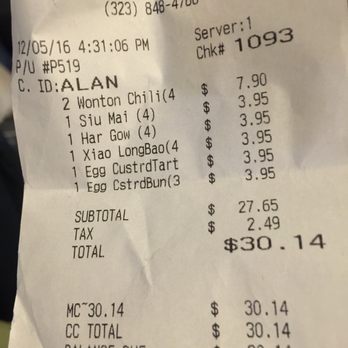Ixlb Dim Sum Eats - For two - Dim Sum Near Me - Los Angeles, California