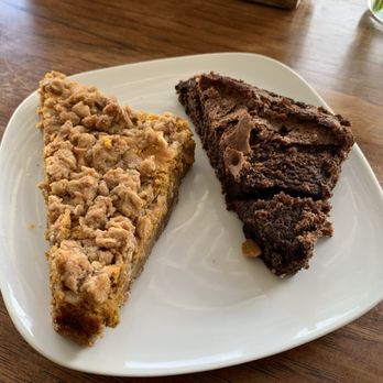 Hazella Bake Shop - Seasonal pumpkin bar and a brownie! Fantastic! - Bakeries Near Me - Lebanon, Oregon