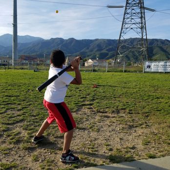 Fontana Dog Park - My kiddo playing some baseball inside the dog area - Dog Parks Near Me - Fontana, California Fontana Dog Park - My kiddo playing some baseball inside the dog area - Dog Parks Near Me - Fontana, California