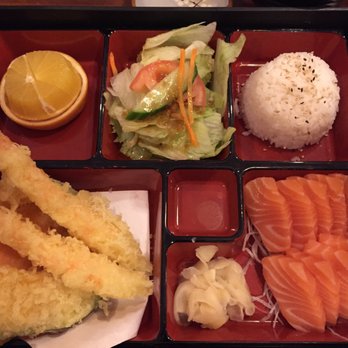Genji Sushi - $15 - All salmon lunch special bento box - Japanese Near Me - North York, Ontario Genji Sushi - $15 - All salmon lunch special bento box - Japanese Near Me - North York, Ontario