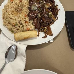 Mongolian beef Mongolian beef