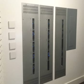 This Is A Trim Out Phase Of Control 4 Panelized Lighting