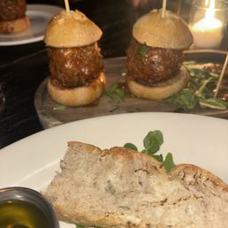 Meatball sliders