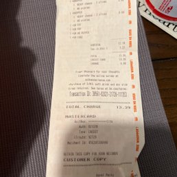 Receipt Receipt