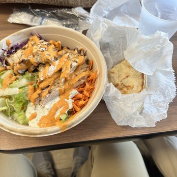 The Big Greek Cafe - Big greek chicken bowl - Mediterranean Near Me - Silver Spring, Maryland