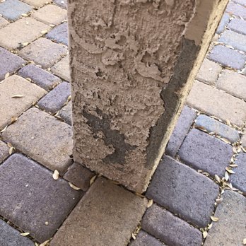 Alian Painting - Damaged stucco before the job - Painters Near Me Alian Painting - Damaged stucco before the job - Painters Near Me