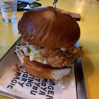 Melange - Shiro-Meda Fried Fish Sandwich - Ethiopian Near Me - Washington, DC, District of Columbia