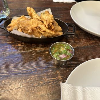 Julie Goes Green - Fried Coconut Calamari - Vegan Near Me - Los Angeles, California Julie Goes Green - Fried Coconut Calamari - Vegan Near Me - Los Angeles, California