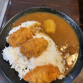 Sun Sun Ramen - fried oyster curry - Japanese Curry Near Me - Honolulu, Hawaii