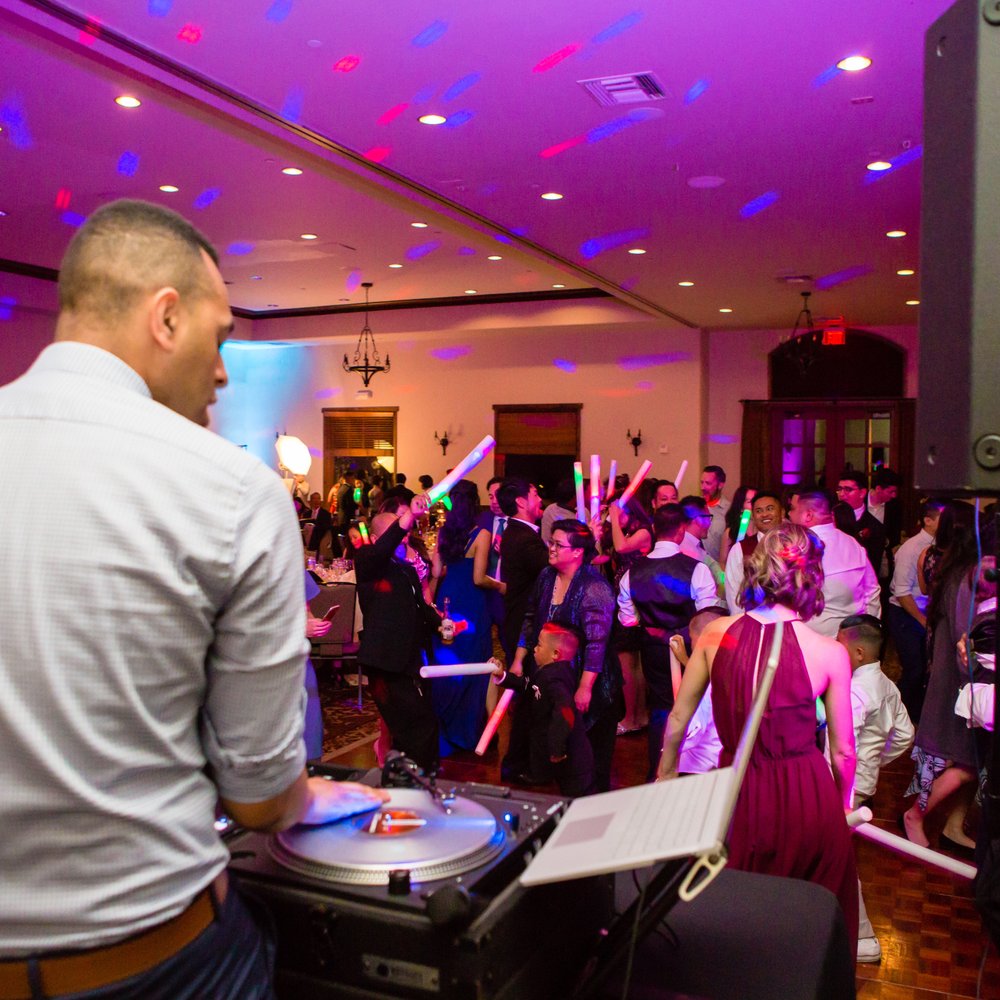 Dre Motion Entertainment - We're having so much fun it's hard to believe this is at a wedding - our wedding! Photo credit: True Photography - DJs Near Me - San Diego, California Dre Motion Entertainment - We're having so much fun it's hard to believe this is at a wedding - our wedding! Photo credit: True Photography - DJs Near Me - San Diego, California