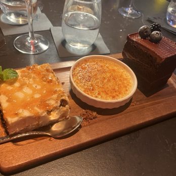 Tycoon - Dessert trio - Steakhouses Near Me - Flower Mound, Texas Tycoon - Dessert trio - Steakhouses Near Me - Flower Mound, Texas