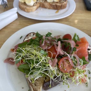 Hanalei Bread Company - Fancy toast and peanut butter toast. DELICIOUS! - Breakfast & Brunch Near Me - Hanalei, Hawaii Hanalei Bread Company - Fancy toast and peanut butter toast. DELICIOUS! - Breakfast & Brunch Near Me - Hanalei, Hawaii