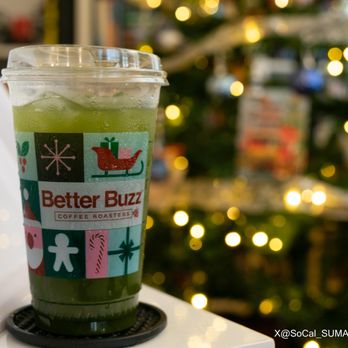 Better Buzz Coffee - Fullerton - Large Ube Matcha w/o Cold Foam. I'm allergic to milk, I wish I could taste this as it was intended. I sadly did not enjoy this drink. - Coffee & Tea Near Me - Fullerton, California Better Buzz Coffee - Fullerton - Large Ube Matcha w/o Cold Foam. I'm allergic to milk, I wish I could taste this as it was intended. I sadly did not enjoy this drink. - Coffee & Tea Near Me - Fullerton, California