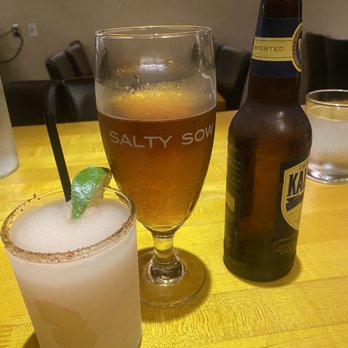 Salty Sow - Blood orange margarita - American Near Me - Austin, Texas