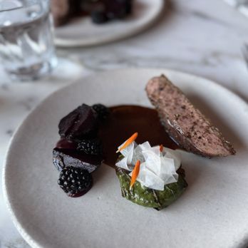 Lutèce - Orvia Duck beets, blackberry, sauce bigarade - French Near Me - Washington, DC, District of Columbia
