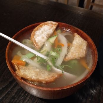 SUSHIRAW - Vegetable gyoza soup - Japanese Near Me - Granada Hills, California SUSHIRAW - Vegetable gyoza soup - Japanese Near Me - Granada Hills, California