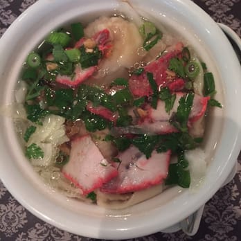 Tjoung Tjoung - Wanton soep is so good with chashao meat!!! - Thai Near Me - Antwerp, VAN Tjoung Tjoung - Wanton soep is so good with chashao meat!!! - Thai Near Me - Antwerp, VAN
