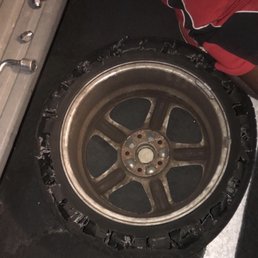 This is what buying a used tire from there looks like