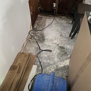 Quality Restoration - Mold area; removed dry wall and flooring. - Damage Restoration Near Me - San Diego, California Quality Restoration - Mold area; removed dry wall and flooring. - Damage Restoration Near Me - San Diego, California