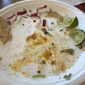 El Califas Tacos - This was two Al Pastor tacos and one  Lengua.... Great heat and fantastic flavor! I will be back! - Mexican Near Me - San Ramon, California