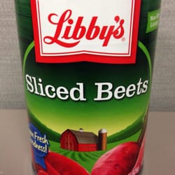 Dollar Tree - $0.79 Libby's sliced beets.