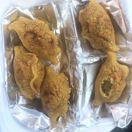 fried chicken in foil