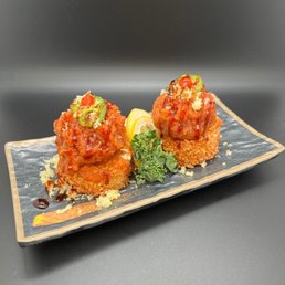 Crispy Rice W/ Spicy Tuna
