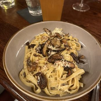Dolly's - Mushroom cacio e pepe February special - Cocktail Bars Near Me - New York, New York