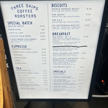 Three Ships Coffee Roasters- Norfolk - Menu - Coffee Roasteries Near Me - Norfolk, Virginia