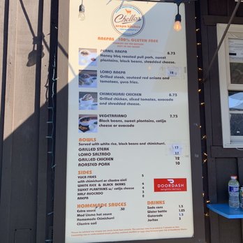 Chellas Arepa Kitchen - Menu - Venezuelan Near Me - Lancaster, Pennsylvania
